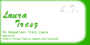 laura tresz business card